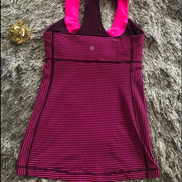 Lululemon Scoop Neck Tank - Hyper Stripe - Picture 4 of 7